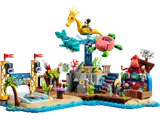 Full LEGO Beach Amusement Park set.