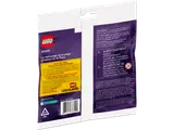 Back of LEGO Friends 30635 polybag with warnings.