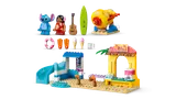 Exploded view of the set's parts.