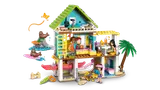 Beach House interior and rear.