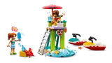 Minifigures by tower, popsicle.