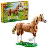 LEGO Creator 31166 horse model with box.