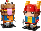 Beef Boss and Skye BrickHeadz figures.