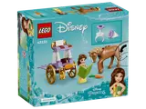 Back of LEGO Belle carriage set box.
