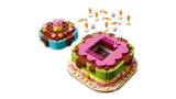 LEGO birthday cake showing modularity.