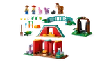 Exploded view of the ranch set.