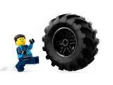 Minifigure and giant wheel.