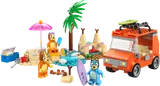 LEGO Bluey Beach & Family Car Trip set.