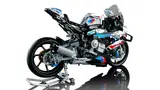 Right rear view of LEGO Technic BMW M 1000 RR.