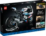 Back of LEGO Technic BMW M 1000 RR box.