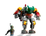 Mech and minifigure scale comparison.