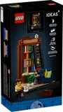 Back of LEGO 40698 box with dimensions.