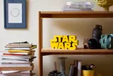 Star Wars logo overhead view