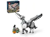 Buckbeak model, pumpkin patch, and set box.