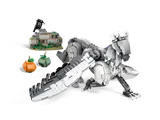 Buckbeak in a crouching pose.