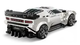 Rear view of LEGO Bugatti.