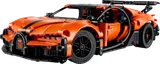 LEGO Technic Bugatti Chiron Pur Sport angled front view.