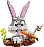 Bugs Bunny bust with carrot and bee.