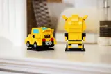 Rear view of Bumblebee models