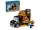 LEGO City Burger Truck 60404 with packaging.