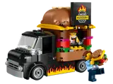 LEGO City Burger Truck (60404) with chef and customer.