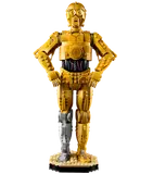 C-3PO build with hands on hips.