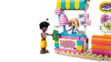 Minifigure buying cotton candy.