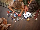 Collaborative LEGO build.