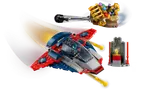 Jet vs. gauntlet projectiles.