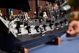 Black Pearl cannon detail.