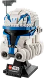 Captain Rex Helmet on display stand.