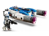 Rear view of Y-Wing and Captain Rex.