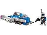 Captain Rex and his Y-Wing Microfighter in detail.