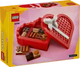 LEGO 40759 box with open heart model.