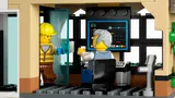 Close-up of station control room.