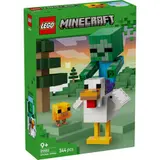 LEGO Minecraft Chicken Jockey set box front.