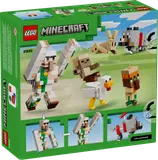 LEGO Minecraft set box back.
