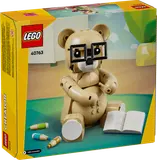 LEGO Creator 40763 box with bear in glasses.