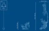 Blueprint of another market stall.