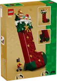 LEGO Christmas Stocking display stand.