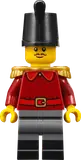 Nutcracker minifigure frontal.