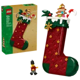 LEGO Christmas Stocking set with minifigure.