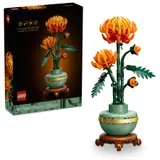 LEGO Chrysanthemum box and model.