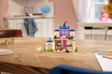 Cinderella castle on a table.