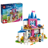 LEGO Cinderella castle set and box.