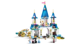 Castle interior and carriage from behind.
