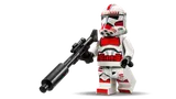 Close-up of Clone Shock Trooper minifigure.
