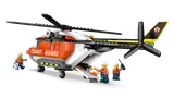 Helicopter with open ramp and minifigures.
