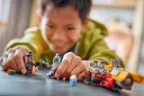 Child playing close-up.
