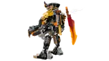 Mech back view, sword storage.